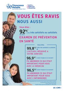 Affiche 2024 de la satisfaction des assurés
